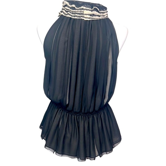 Neiman Marcus Ruffled Blouse - Picture 4 of 5